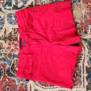 Rock & Republic Hula Red Shorts Sz 8